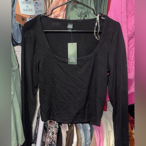 wild fable Tops - Wild Fable Black Long Sleeve